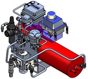 Système d'exploitation technique de valve de solutions pour l'essai précis de temps de course