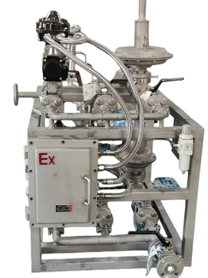 Système monté par tubulures réduisant la pression monté par dérapage de valve à vapeur de valve pour l'industrie d'essence