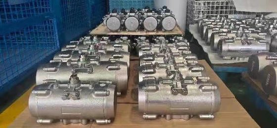 Matériau du corps en alliage d'aluminium Mode de commande de l'actionneur SS à double action