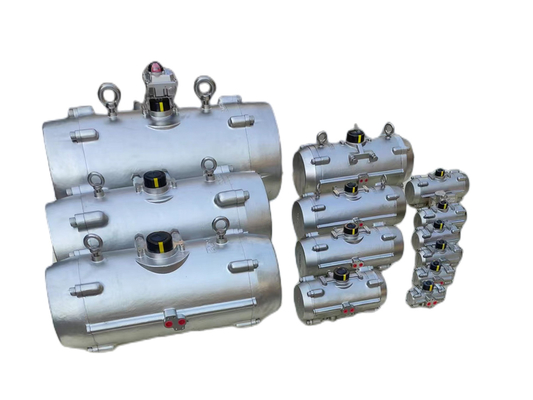Actuateur pneumatique en acier inoxydable pour environnement résistant à la corrosion