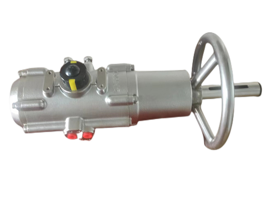 Automatisation industrielle Armature pneumatique et actionneur à pignon pour angle de rotation de 0 à 90°