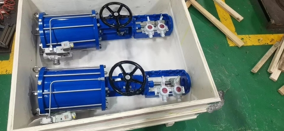 Actuateur d'entraînement pneumatique linéaire automatisant la plupart des types de soupapes ascendantes