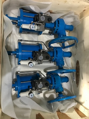 Actuateur d'entraînement pneumatique linéaire automatisant la plupart des types de soupapes ascendantes