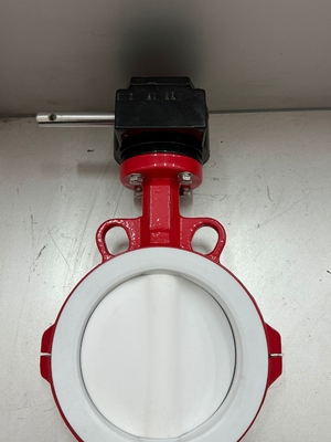 Ventilateur à beurre revêtu de PFA et de PTFE Ventilateur à beurre revêtu de BFV Ventilateur à flèche Ventilateur à papillon Pneumatique