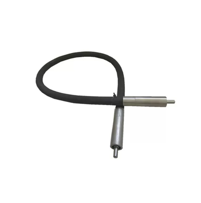 Arbre flexible pour transmission de puissance rotative et soupape d'actionnement à distance et d'arbre