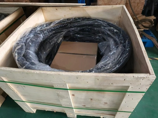 Valve pneumatique à papillon en bronze à coque avec joint EPDM