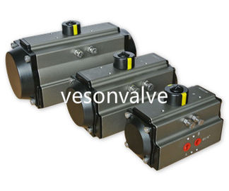 Actuateur à pignon à double action en mode de commande marine en matériau 316SS 304SS