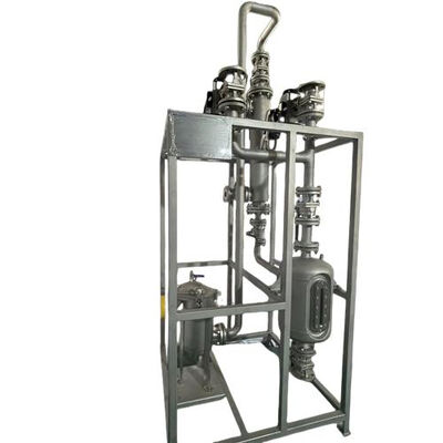 Équipement monté sur des patins avec soupape à bille flottante et type à traverse droite pour usage industriel