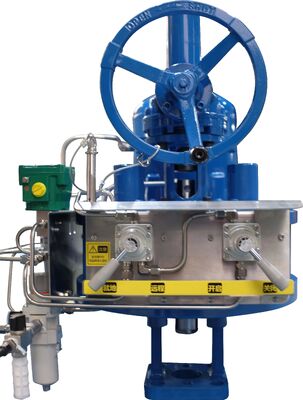 Actionneur pneumatique linéaire en acier à double effet pour applications de vannes personnalisées