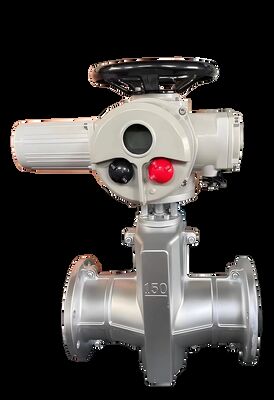 Solution de vanne à pincement électrique avec positionneur électropneumatique intelligent pour le débit de boues minières