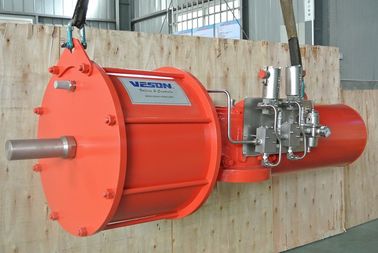 Actuateur pneumatique de soupapes de tuyauterie High Efficient Scotch Yoke Actuateur pneumatique intégrateur de système de soupapes