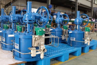 Actuateur d'entraînement pneumatique linéaire automatisant la plupart des types de soupapes ascendantes