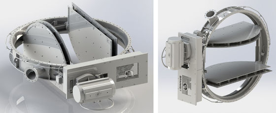 ISO 5211 Appareil d'actionnement pneumatique à 180 degrés avec joint en caoutchouc nitrile NBR pour une durabilité et un contrôle de soupape améliorés