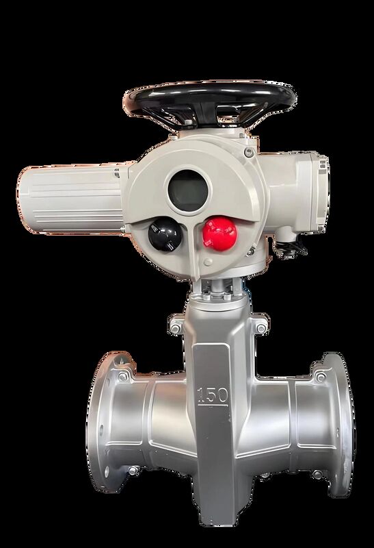 Solution de vanne à pincement électrique avec positionneur électropneumatique intelligent pour le débit de boues minières
