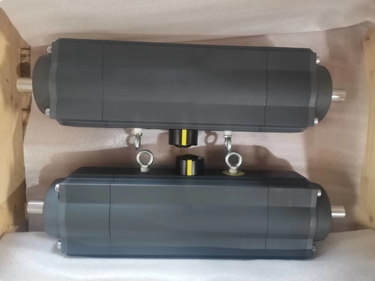 3 actionneurs pneumatiques d'alliage d'aluminium de position jaillissent retour