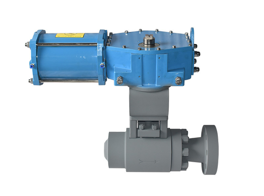 Robinet à tournant sphérique pneumatique du drain A105F321S310F11F22 pour des conduits de déclencheur d'air/turbine