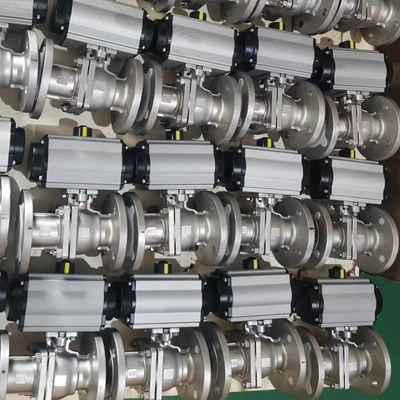 Déclencheur pneumatique horizontal d'air de soudure de prise sur la valve avec des commutateurs de limite