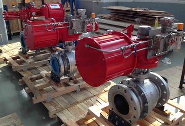 Déclencheur motorisé de valve monté par tourillon, déclencheur écossais de soupape de commande de joug