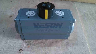 Pression d'utilisation pneumatique revêtue de téflon de barre des déclencheurs rotatoires 2~8 de support et de pignon de PTFE/