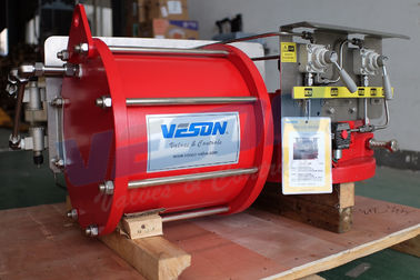 L'actionneur pneumatique à simple effet/de ressort joug écossais de retour a automatisé des valves