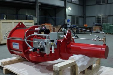 Type écossais de retour fonte nodulaire ISO9001 de joug de ressort d'actionneur pneumatique : 2015 approuvé
