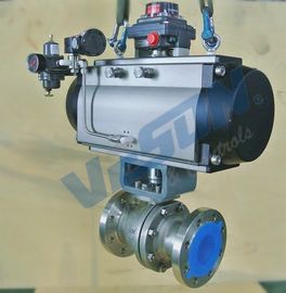 DN25 - valve bi-directionnelle pneumatique de bride de valve d'arrêt du secours DN500