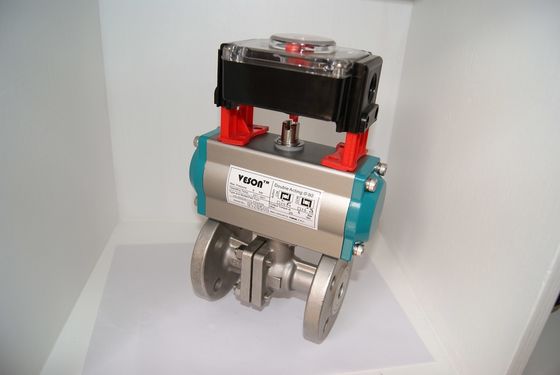 Preuve à flasque d'éruption d'api 6D pneumatique dessus outre de la valve